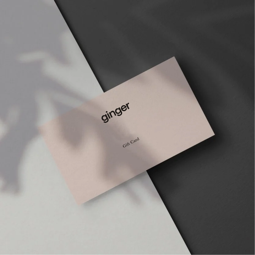 Ginger Spa gift card