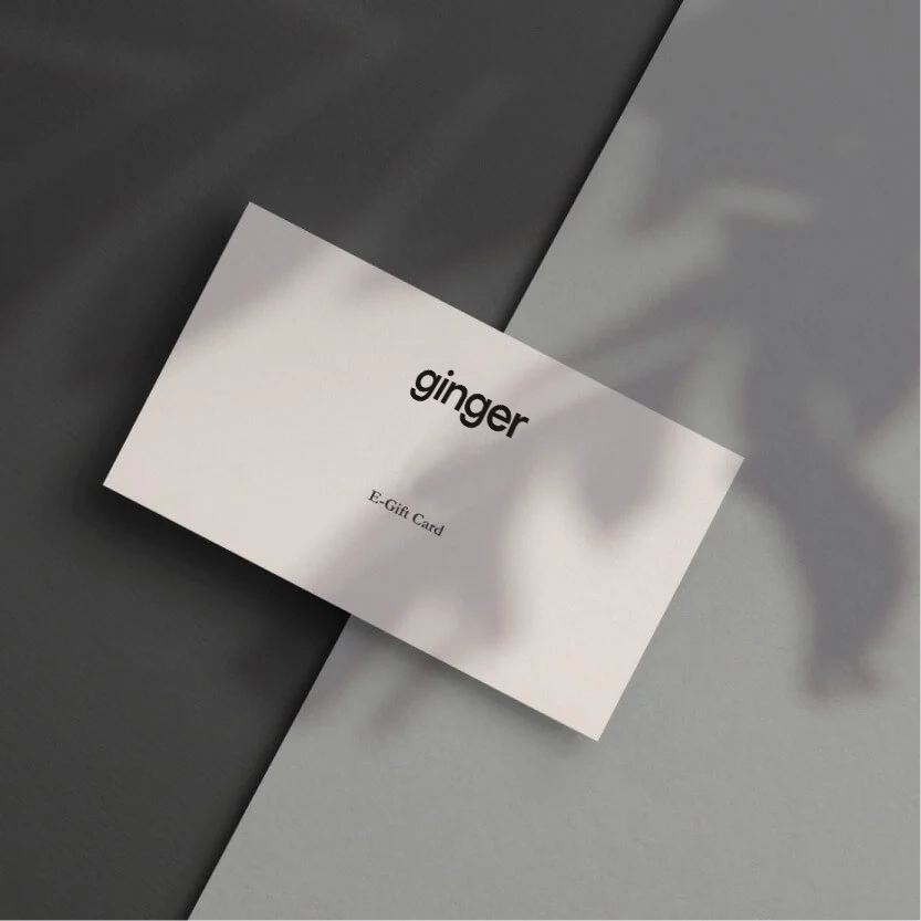Ginger Spa gift card