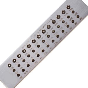 CPM Drawplates - D0219 Tungsten Round Drawplate 1