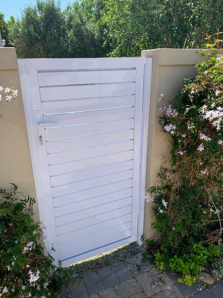 Gate with Cladding